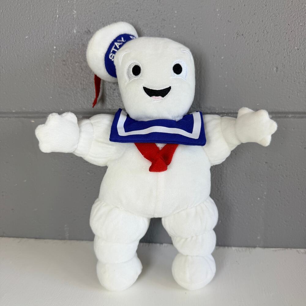 Ghostbusters Stay Puft Marshmallow Man Plush Toy Figure Cozy Movie Merch Vintage
